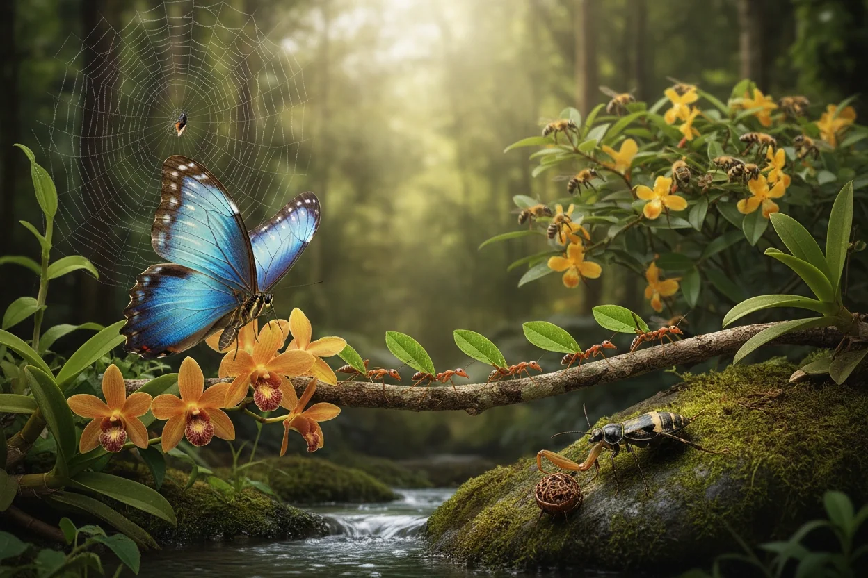 Insect Behavior Patterns and Biodiversity Insights