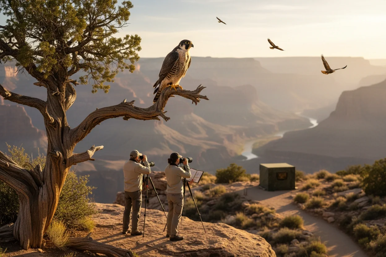 Responsible Birdwatching: Observing Birds of Prey Safely