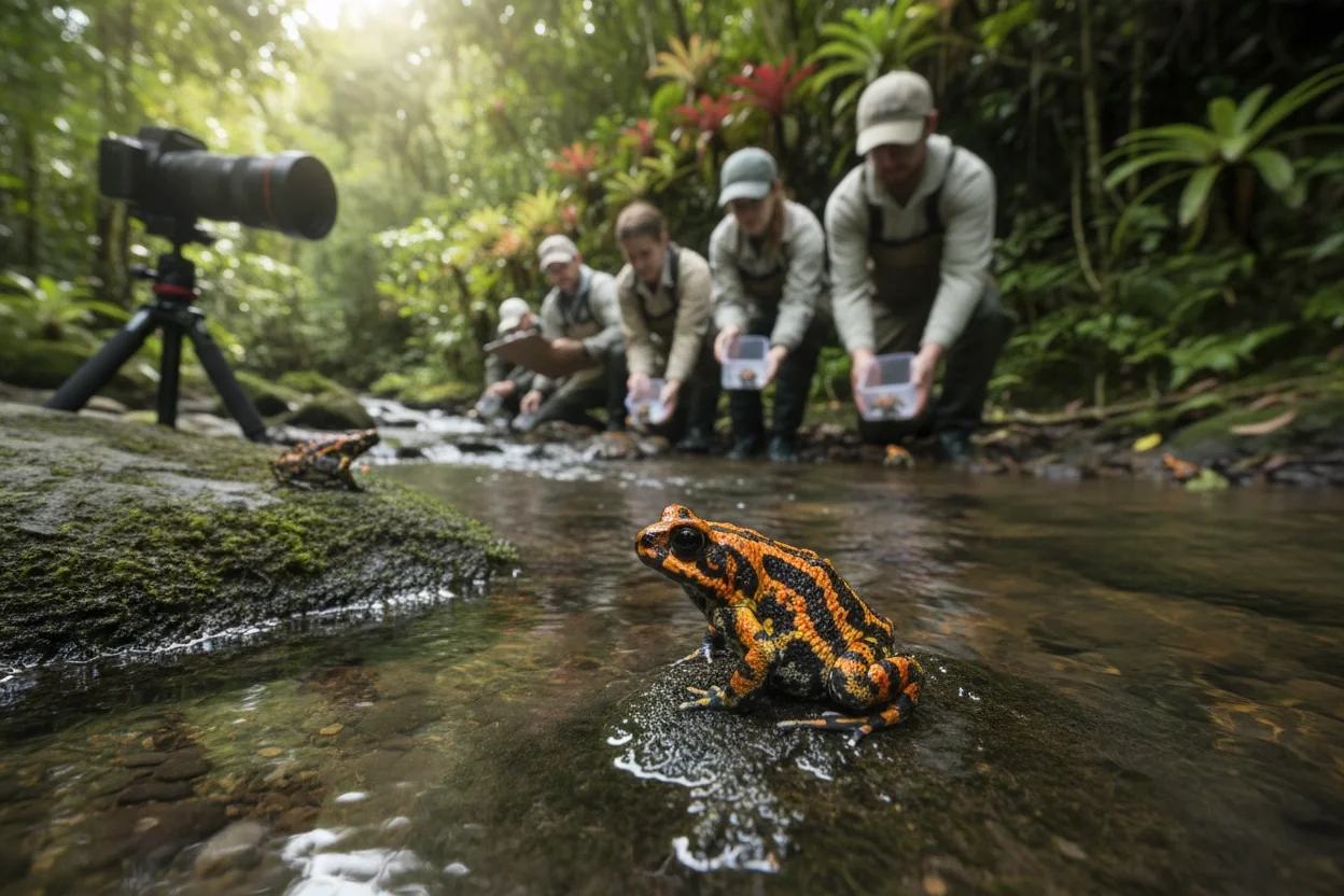 Professional image illustrating Top 10 Amphibian Conservation Efforts to Support