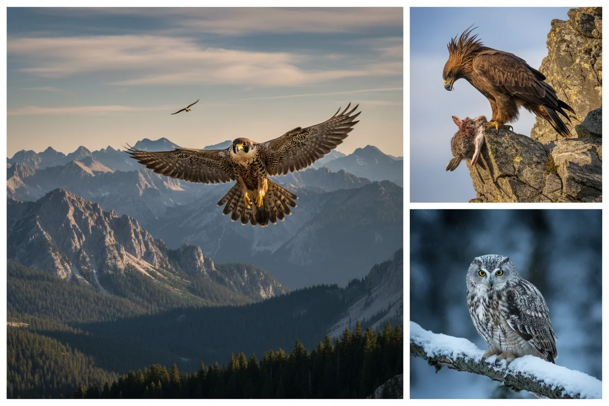 Professional image illustrating Understanding the Behavior of Raptors: A Detailed Overview