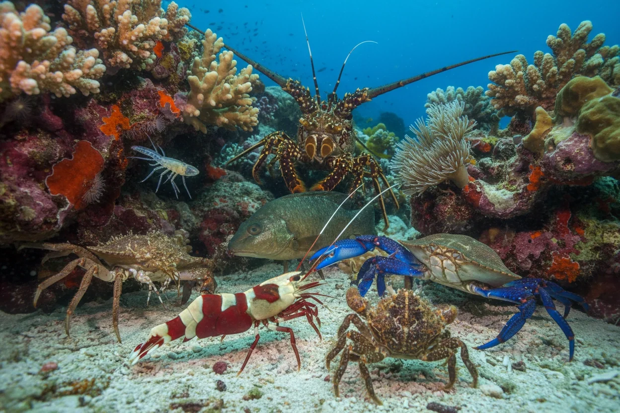 Professional image illustrating The Importance of Crustaceans