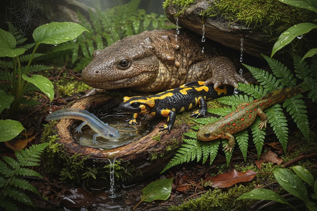 Top Salamander Types: Unique Amphibians Around the Globe