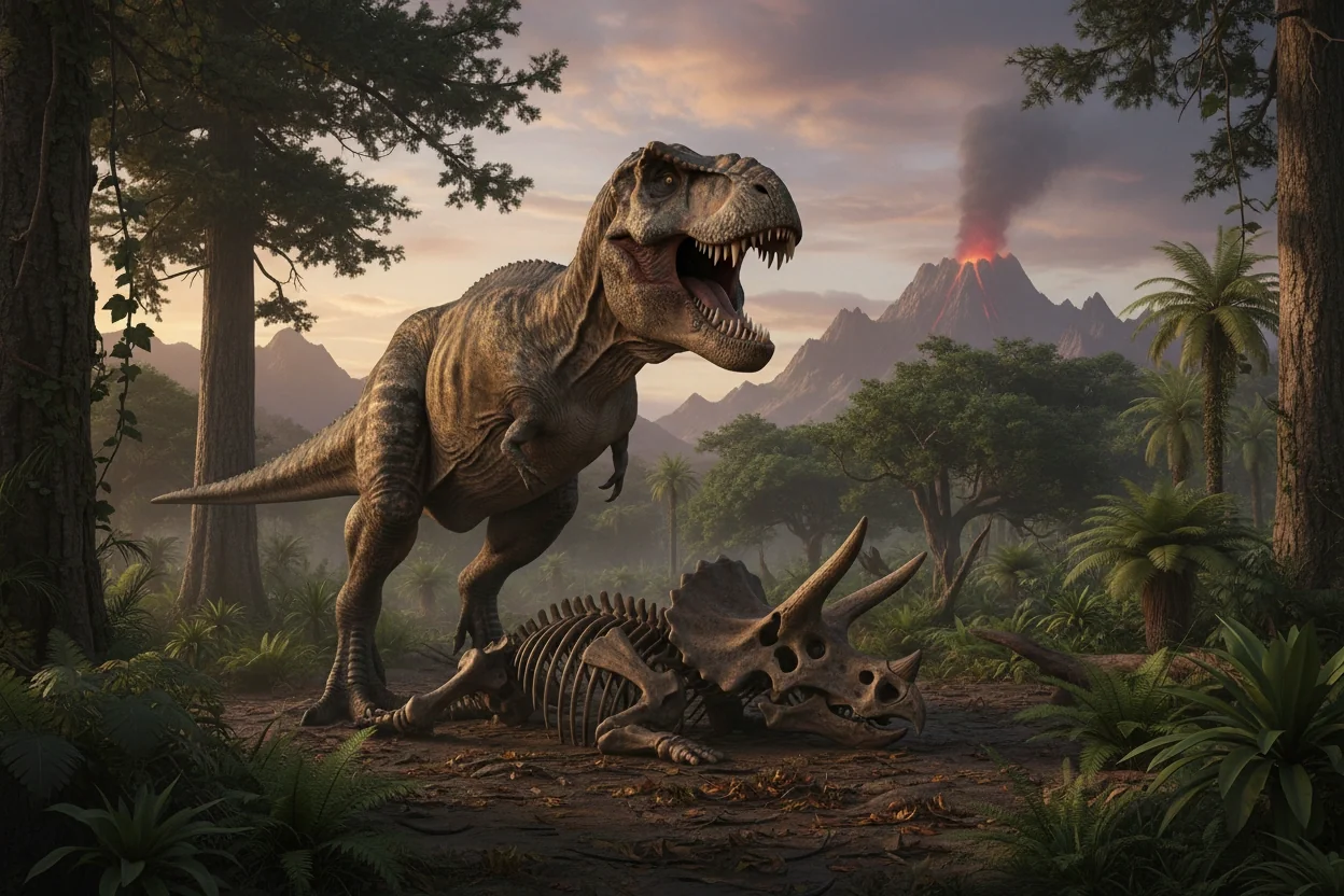 Professional image illustrating 1. Tyrannosaurus Rex
