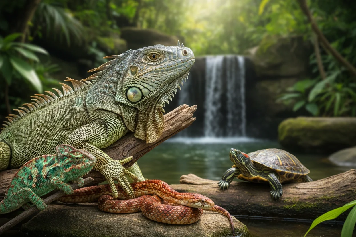 Professional image illustrating Understanding Common Reptiles