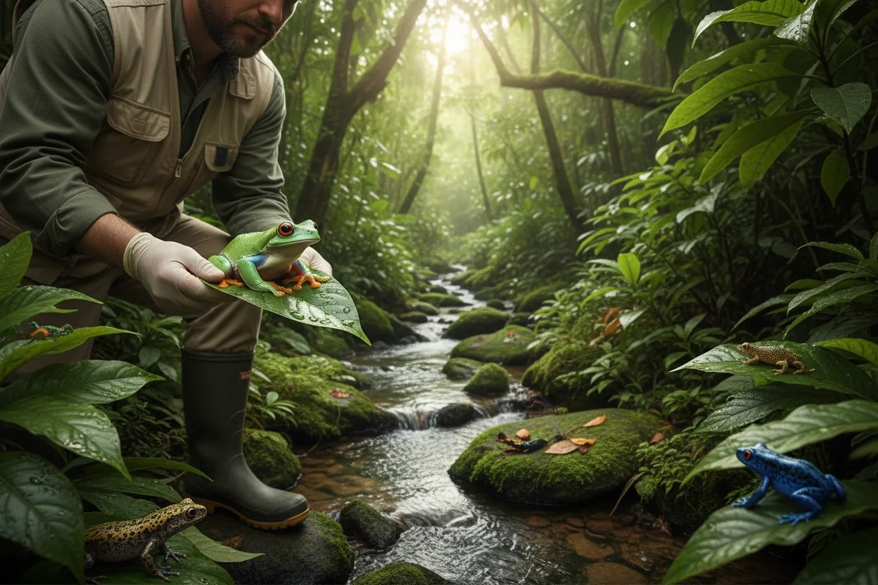 Professional image illustrating Top 10 Amphibian Conservation Efforts to Support