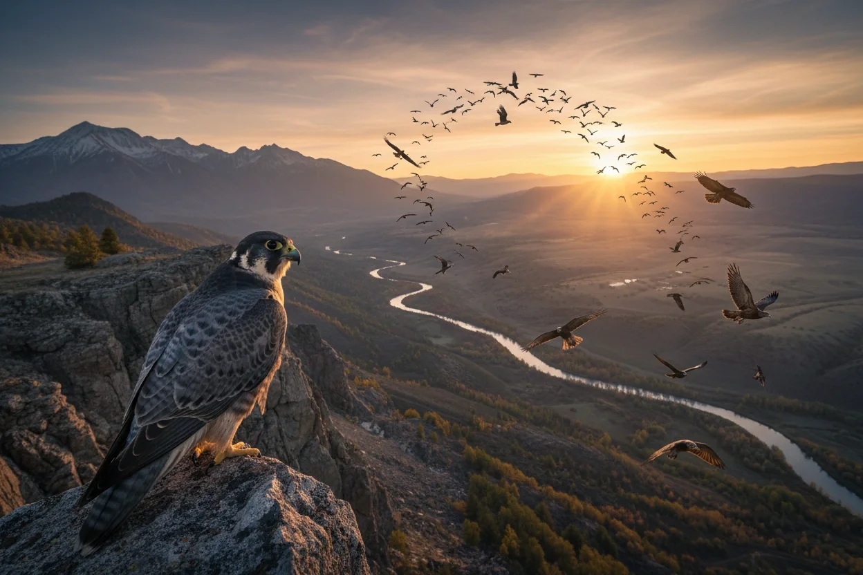 Exploring Birds of Prey Migration Patterns in the Wild