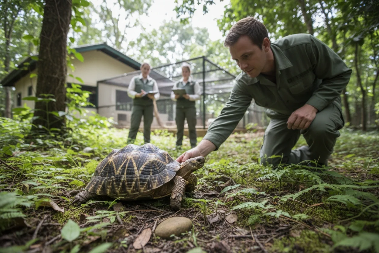 Professional image illustrating Top 10 Endangered Reptile Species and Their Conservation