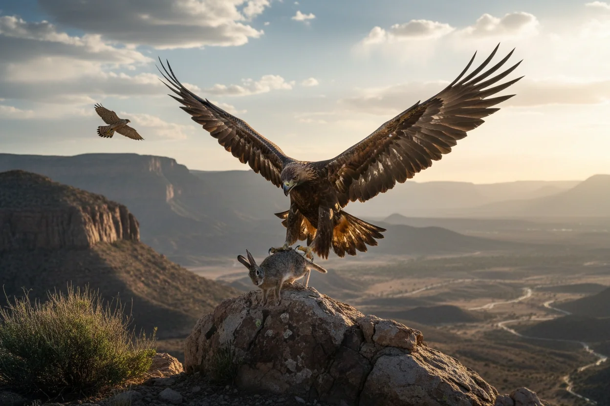 Professional image illustrating Understanding the Behavior of Raptors