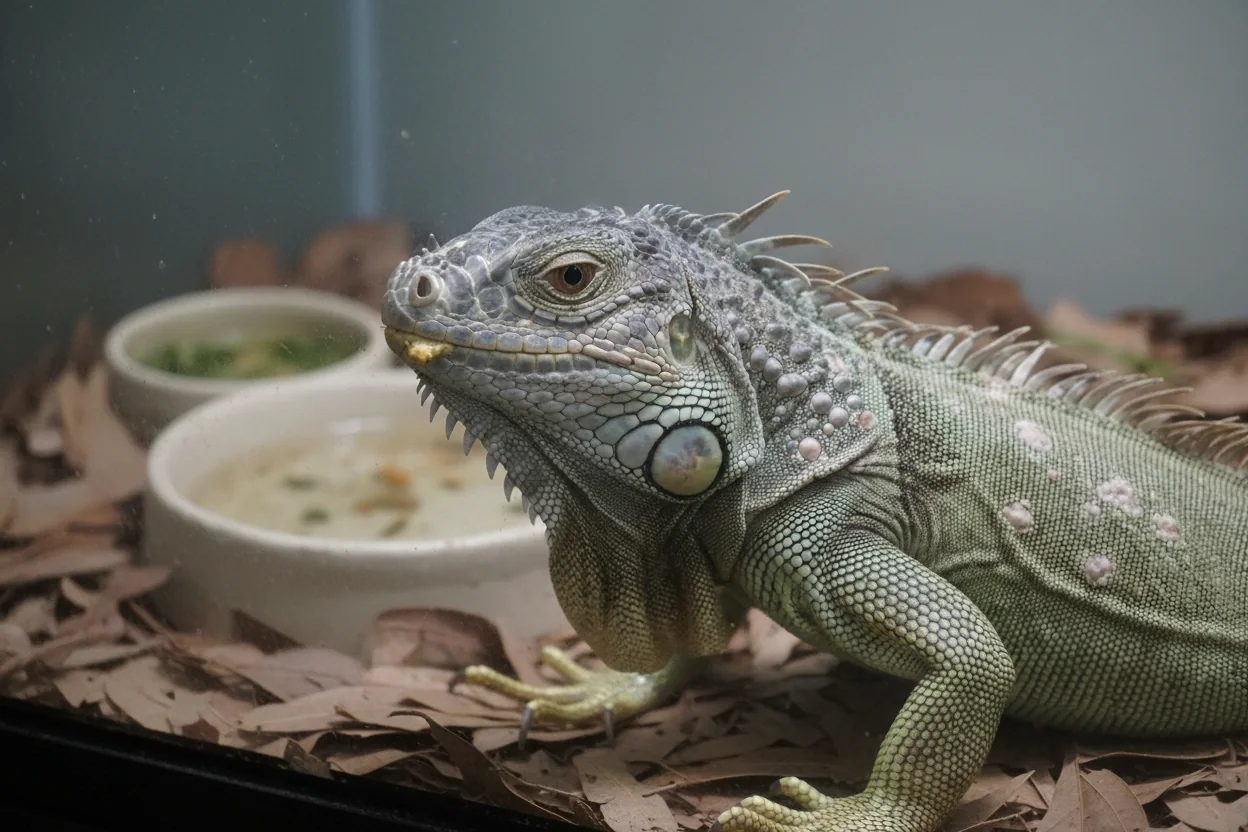 Professional image illustrating Recognizing Common Signs of Illness in Reptiles