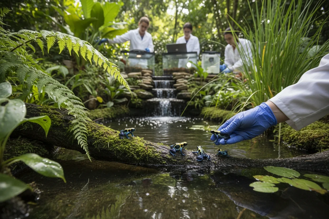 Professional image illustrating Top 10 Amphibian Conservation Efforts to Support