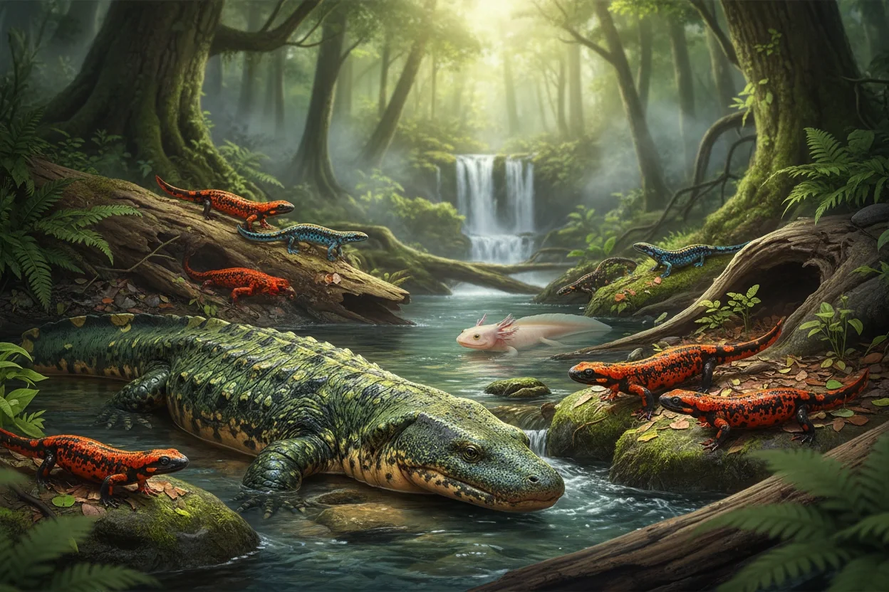 Exploring Salamander Types and Their Unique Habitats