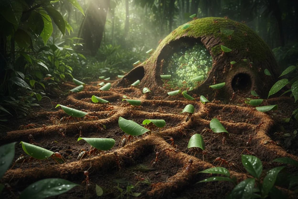 Professional image illustrating The Complexity of Insect Behavior