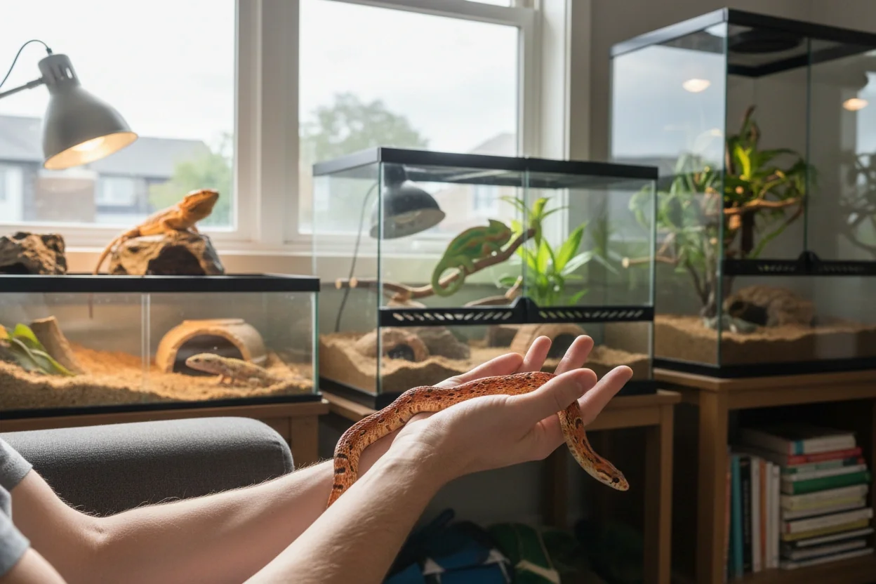 Professional image illustrating Understanding Reptiles as Pets