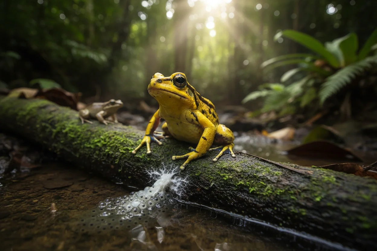 Professional image illustrating Understanding the Plight of Amphibians