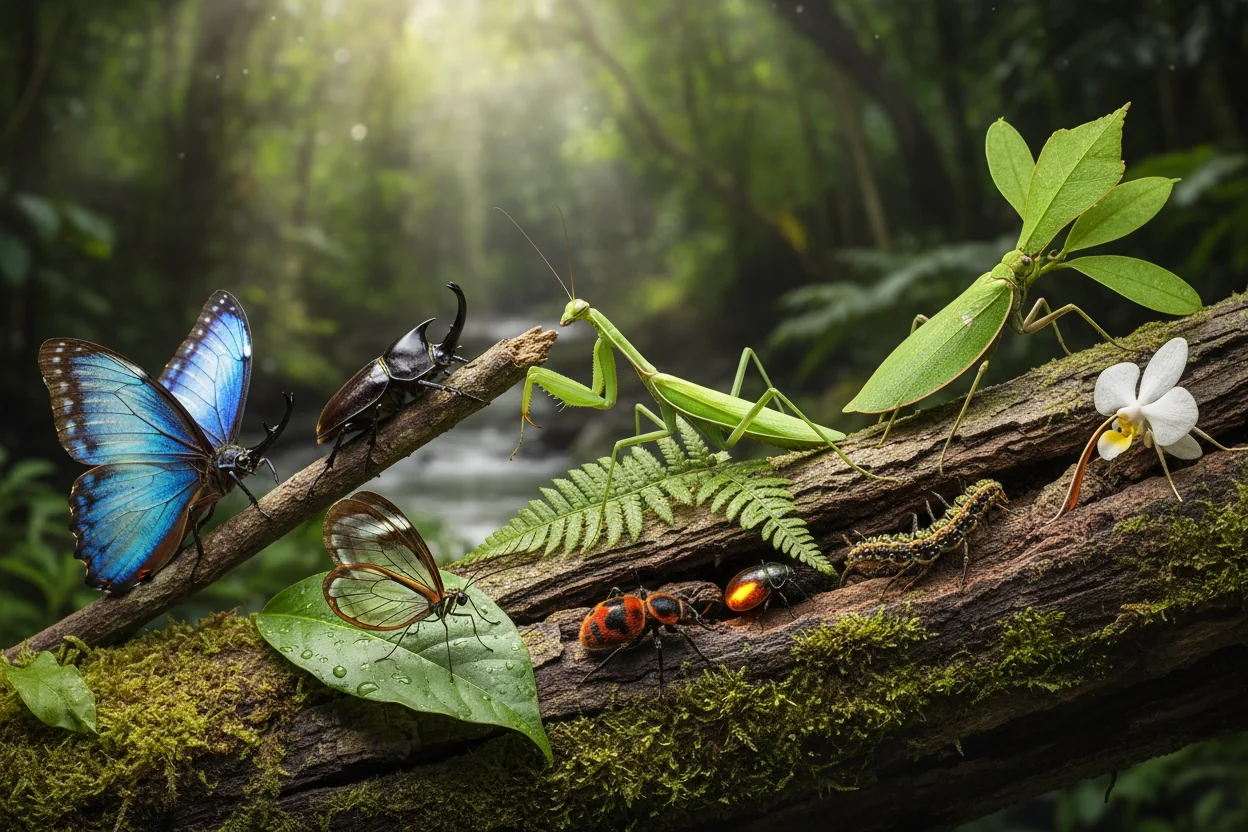 Top 10 Fascinating Insect Species and Their Adaptations